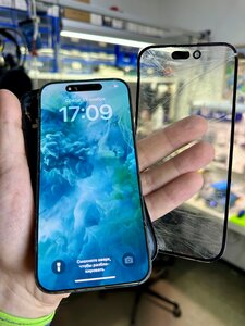 Замена стекла смартфона