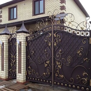 Кованые ворота и калитки