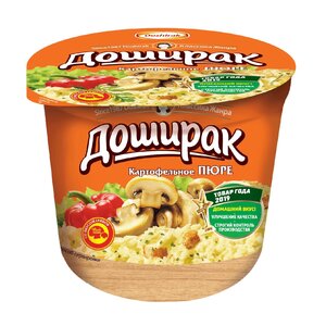 Картофельное пюре Доширак 40гр. в ассортименте