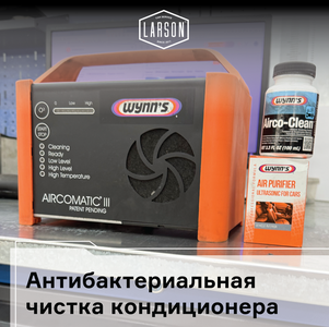 Антибактериальная чистка кондиционера от