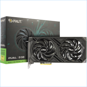 Видеокарта Palit RTX4060 Dual (RTL) 8Gb GDDR6 HDMI+3xDP 