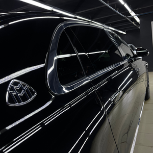 Оклейка хромом молдингов Mercedes Maybach.