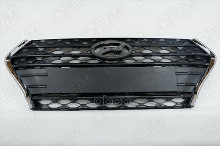 Решетка Радиатора Solaris 17- Черная O.E.M. арт. OEM3038