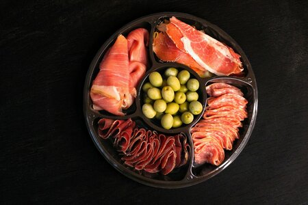 Мясная тарелка