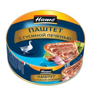 Мясные паштеты Hame в ассортименте, 250 гр. 