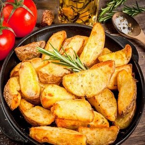 Картошка по деревенски