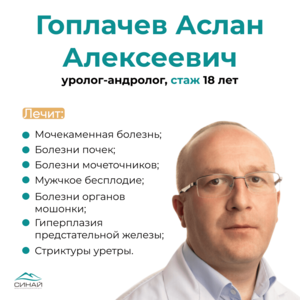 Уролог. Лечение мочеполовой системы у муж. и жен.