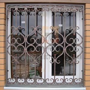 Кованые оконные решетки