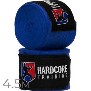 Боксерские бинты Hardcore Training Superior Blue 4.5