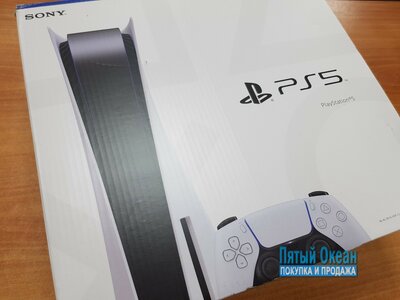Sony PlayStation 5 825Gb SSD + 2 геймпада + док станция