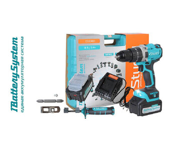Аккумуляторный шуруповерт Sturm! CD2080I 1BatterySystem