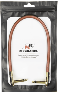 Патч-кабель MUZKABEL JZMK5BP - 0.1 метра, JACK - JACK
