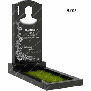 Вертикальный памятник В-005