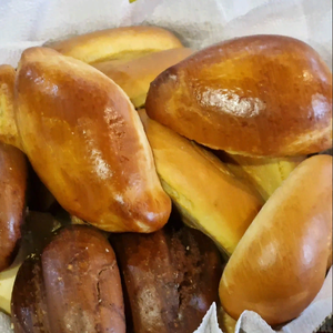 Пирожок с картошкой и грибами