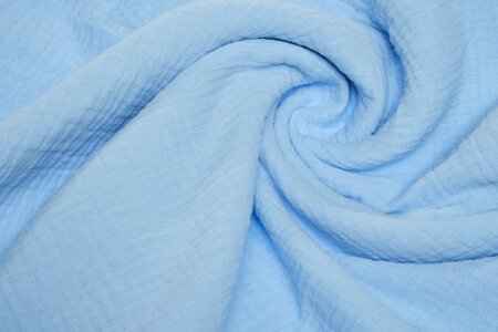 Хлопок муслин blue