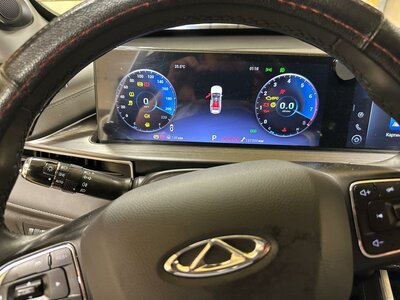 Корректировка стрелок на панели приборов CHERY