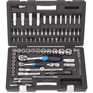 LICOTA LICOTA ALK-8010F Набор инструмента 1/2" и 1/4" 94