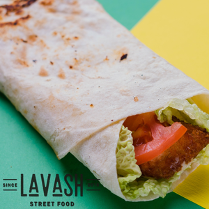 Lavash ролл с наггетсами