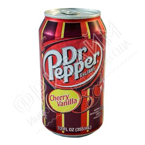 Dr. Pepper Cherry Vanilla, 0.355л, США
