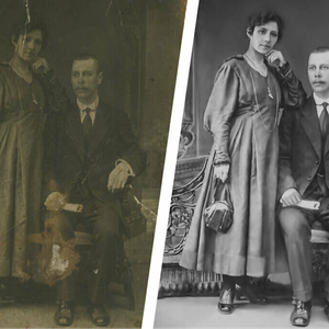 Реставрация и ретушь фотографий