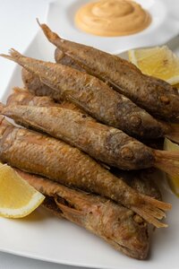 Барабуля с соусом айоли - спайси 