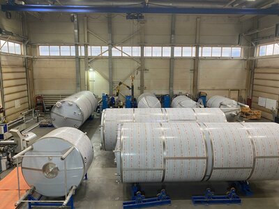 Емкость из нержавеющей стали в сжатые сроки