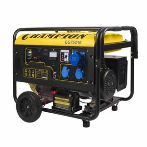 Генератор CHAMPION GG7501E PRO 6/6,5 кВт 25л 12В 83,3 кг