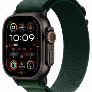 Watch Ultra 2 (2024) 49 Black Dark Green Alpine размер M