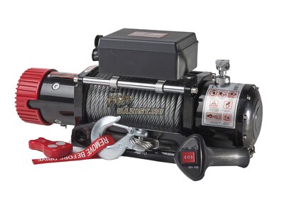 Лебедка "redBTR" серия "HUNTER" 12, 12V, 5448 кг, 265:1 
