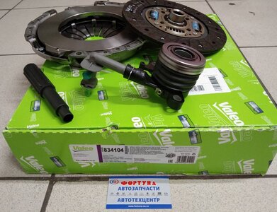 Комплект сцепления 834104 VALEO /JUKE F15, QASHQAI J10/