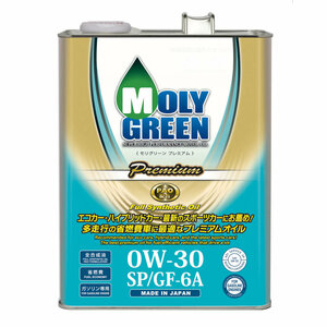Моторное масло MolyGreen Premium SP/GF-6A 0W-30 4L 04701