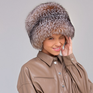 Шапка из лисы Барбара