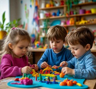 Студия лепки “Я леплю из пластилина“ для детей