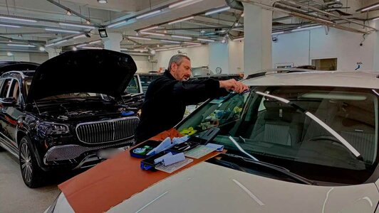 Выездной ремонт трещин от 21 до 50 см.