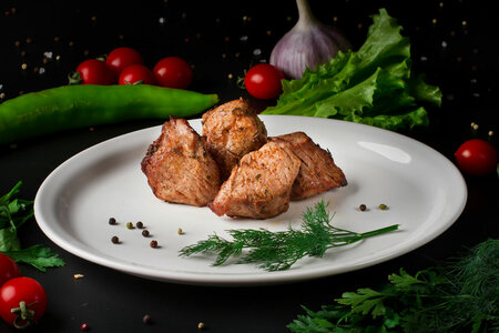 Шашлык из куриной грудки