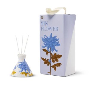 Диффузор Farforite Yin Flower в подарочной коробке, синя