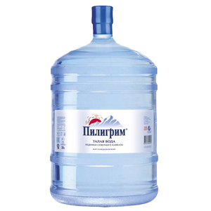 Вода Пилигрим 19 литров, многоразовая бутыль