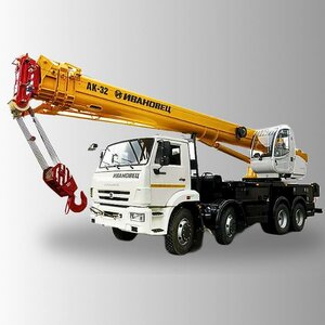 Аренда автокрана ивановец 25 тонн 