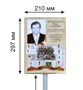 Транспарант Бессмертный полк