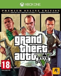 Игра для Xbox GTA V premium