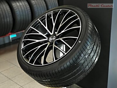 Летний комплект колёс R22 на Porsche Cayenne III