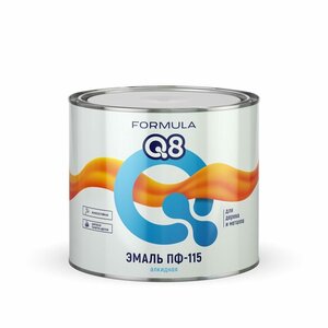 Эмаль Formula Q8, ПФ-115, красная