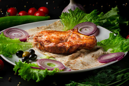 Шашлык из свиной корейки
