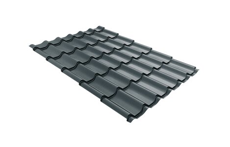 Металлочерепица Grand Line классик 0,5 Satin Matt RAL 70