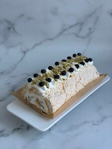 Меренговый рулет