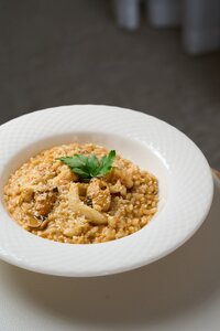 Ризотто с морепродуктами