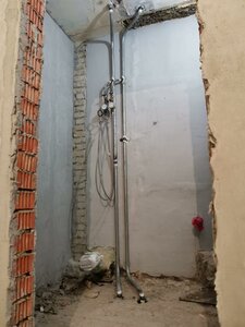 Замена стояков водоснабжения в квартире.