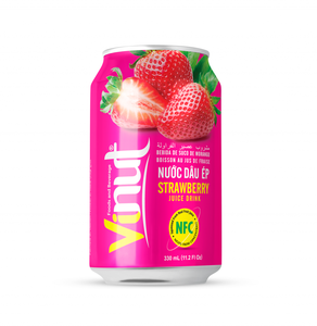 Vinut Strawberry juice drink (Клубника) 0.330 л, Вьетнам