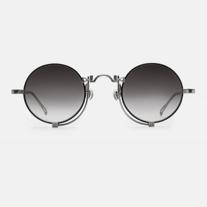 Matsuda 10601H Palladium White - Black/Grey Gradient