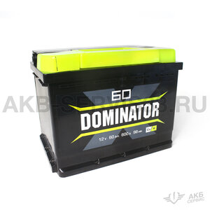 Аккумулятор автомобильный Dominator 60 а/ч